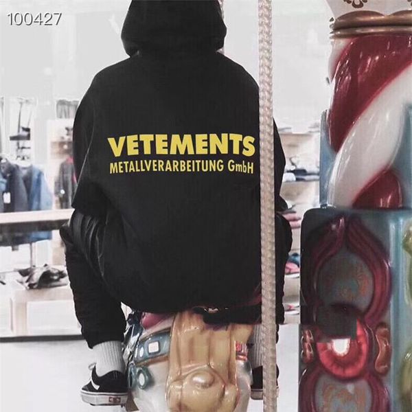 2021 new homens do hoodie mulheres 1:1 alta qualidade metalerarbeitung vetements gmbh moda hip hop pullover moletom com capuz 5pc6, Black
2021 new homens do hoodie mulheres 1:1 alta qualidade metalerarbeitung vetements gmbh moda hip hop pullover moletom com capuz 5pc6, Black