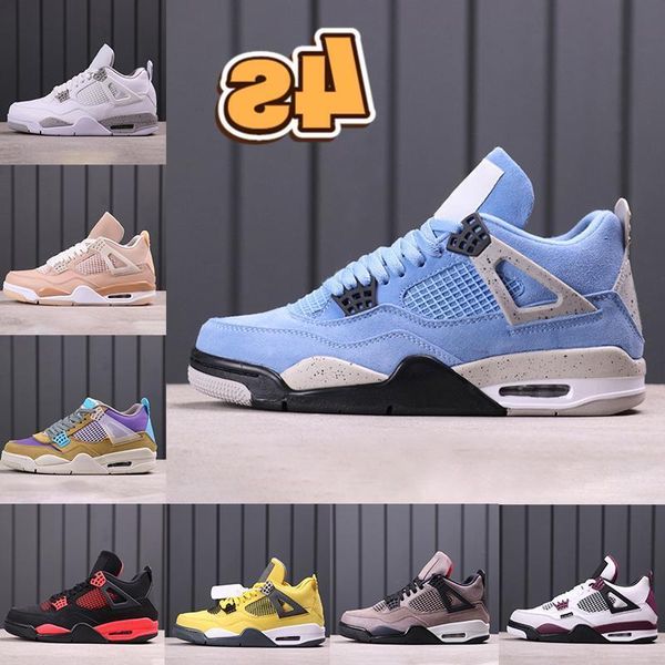 4 4s university blue basketball shoes white oreo red thunder black cat paris metallic purple shimmer bred men women sneakers us
4 4s university blue basketball shoes white oreo red thunder black cat paris metallic purple shimmer bred men women sneakers us