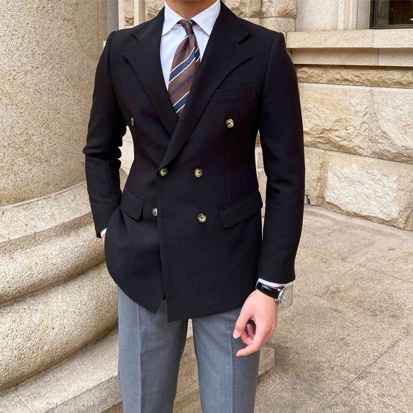 men's suits & blazers italian men's large neck suit, graduation jacket, double button, blue, tight, uk, spring, 2021, White;black
men's suits & blazers italian men's large neck suit, graduation jacket, double button, blue, tight, uk, spring, 2021, White;black