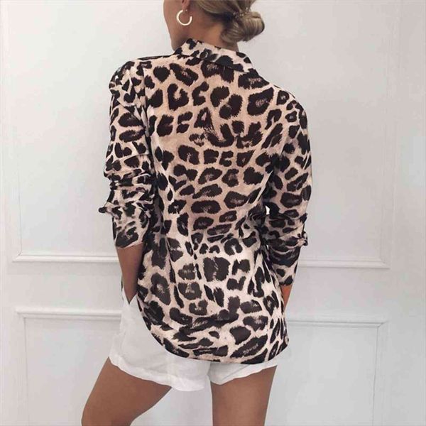 chiffon long sleeve women shirt leopard print turn down collar lady office tunic casual loose plus size, White
chiffon long sleeve women shirt leopard print turn down collar lady office tunic casual loose plus size, White