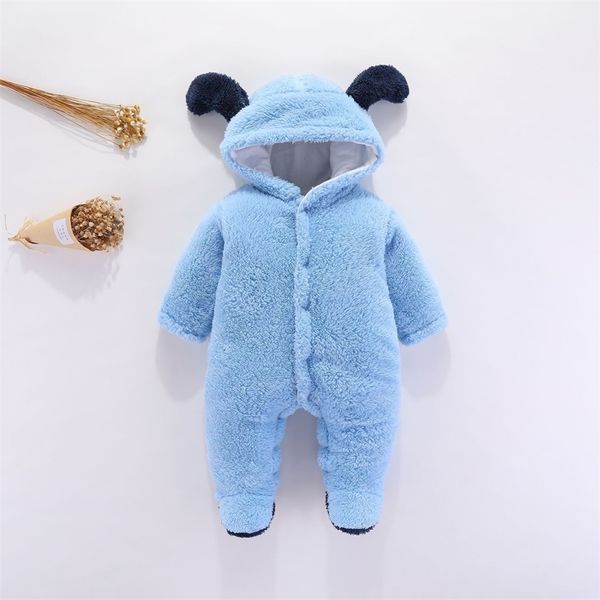 newborn jumpsuit winter baby clothes wool baby rompers winter baby girls clothes for boys infant overalls clothing 0month 210312, Blue 
newborn jumpsuit winter baby clothes wool baby rompers winter baby girls clothes for boys infant overalls clothing 0month 210312, Blue