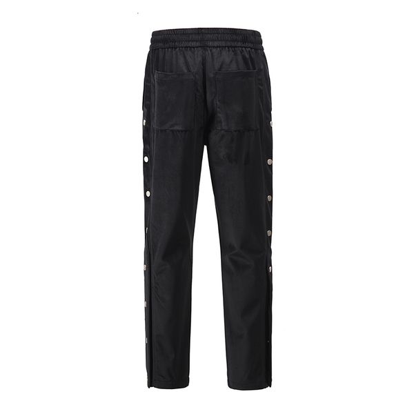 new side veet sweatpants mens straight ankle baggy track pants streetwear elastic waist trousers dhku, Black 
new side veet sweatpants mens straight ankle baggy track pants streetwear elastic waist trousers dhku, Black