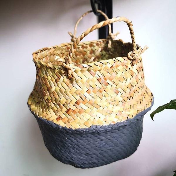 storage baskets bamboo foldable laundry straw patchwork wicker rattan seagrass belly garden flower pot planter basket 1pc
storage baskets bamboo foldable laundry straw patchwork wicker rattan seagrass belly garden flower pot planter basket 1pc