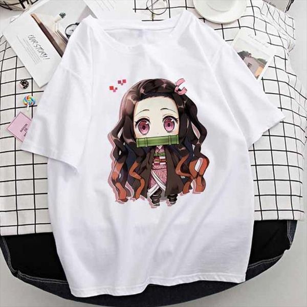 japanese anime demon slayer and men t shirt women ulzzang harajuku 90s cartoon graphic kimetsu no yaiba kawaii female, White;black
japanese anime demon slayer and men t shirt women ulzzang harajuku 90s cartoon graphic kimetsu no yaiba kawaii female, White;black