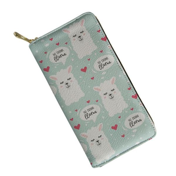 wallets haoyun women's long cartoon alpaca prints pu leather card holder kawaii animal pattern female zipper coin purse bags, Red;black
wallets haoyun women's long cartoon alpaca prints pu leather card holder kawaii animal pattern female zipper coin purse bags, Red;black