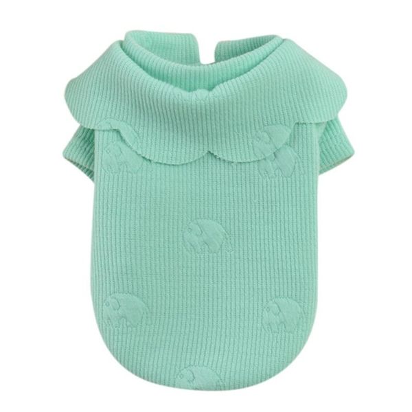 pet cotton polyester sweater solid color pattern puppies keep warm autumn and winter clothing pet jackets for dogs supplies 
pet cotton polyester sweater solid color pattern puppies keep warm autumn and winter clothing pet jackets for dogs supplies