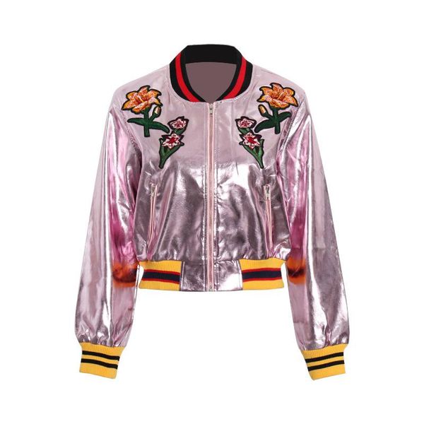 women's jackets casual jacket long-sleeved zipper pink embroidered motorcycle 2021 winter fashion, Black;brown
women's jackets casual jacket long-sleeved zipper pink embroidered motorcycle 2021 winter fashion, Black;brown