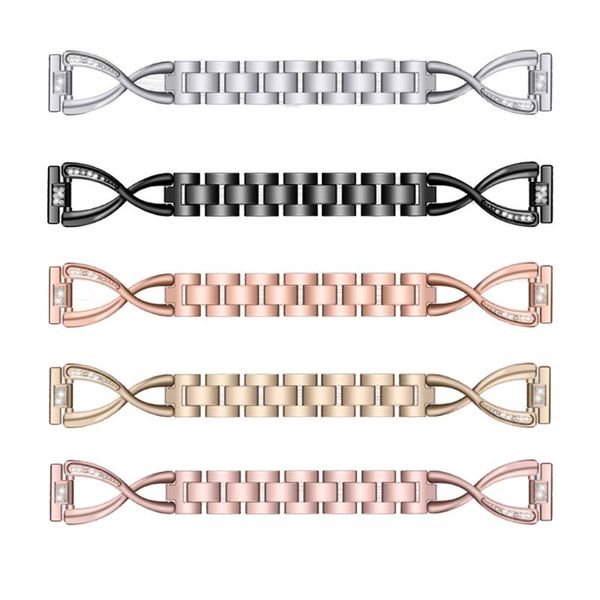 watch bands women x-shape crystal band bangle chain smart strap for samsung galaxy, Black;brown
watch bands women x-shape crystal band bangle chain smart strap for samsung galaxy, Black;brown