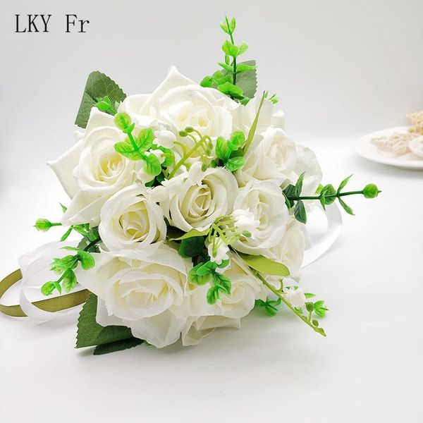 wedding flowers lky fr bouquet bridal holder silk artificial roses white pink bouquets for bridesmaids mariage
wedding flowers lky fr bouquet bridal holder silk artificial roses white pink bouquets for bridesmaids mariage