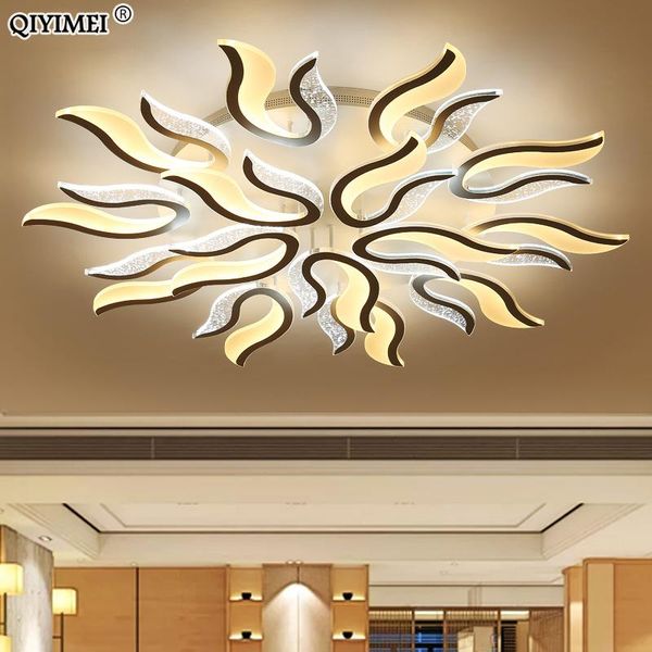 modern acrylic led ceiling light for living dining room bedroom lighting remote control iron body lamp decorative home ac90-260v
modern acrylic led ceiling light for living dining room bedroom lighting remote control iron body lamp decorative home ac90-260v