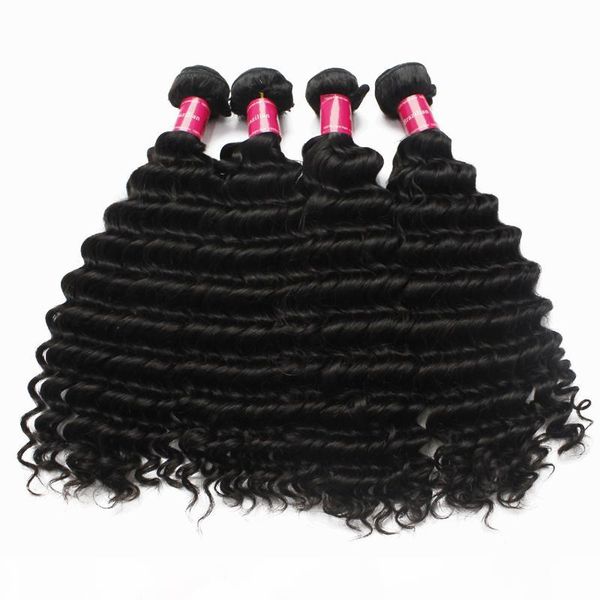 10bundles lot full deep wave unprocessed brazilian virgin human hair weaves 12"-30" 1b 100 peruvian remy hair weft 8a soft e, Black
10bundles lot full deep wave unprocessed brazilian virgin human hair weaves 12"-30" 1b 100 peruvian remy hair weft 8a soft e, Black
