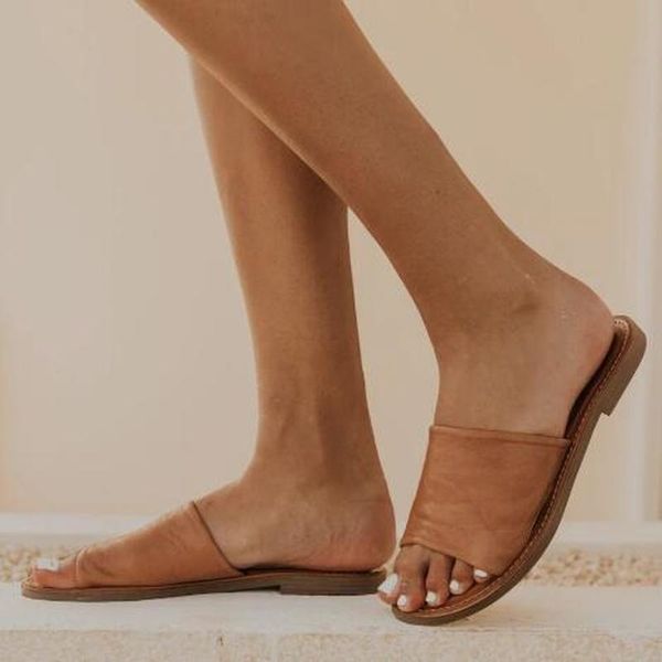 slippers women summer beach flats shoes woman outdoor open toe vintage pu leather slides sandalias mujer sapato feminino d1098, Black
slippers women summer beach flats shoes woman outdoor open toe vintage pu leather slides sandalias mujer sapato feminino d1098, Black