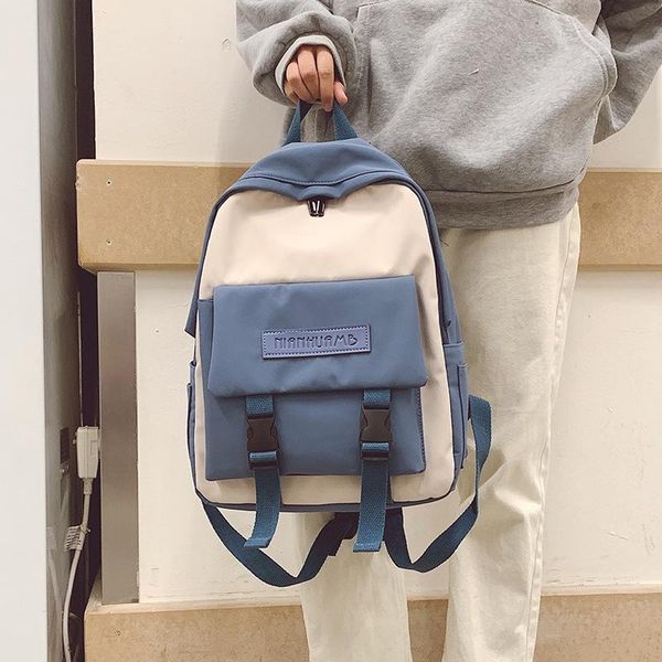 backpack student large capacity female wild college travel school bag junior high
backpack student large capacity female wild college travel school bag junior high