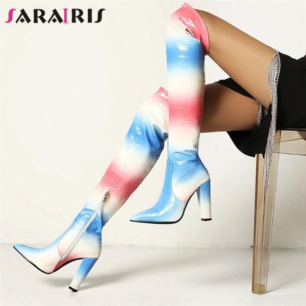 boots sarairis 2021 arrivals design ladies zipper super high heel over-the-knee stylish punk woman, Black
boots sarairis 2021 arrivals design ladies zipper super high heel over-the-knee stylish punk woman, Black