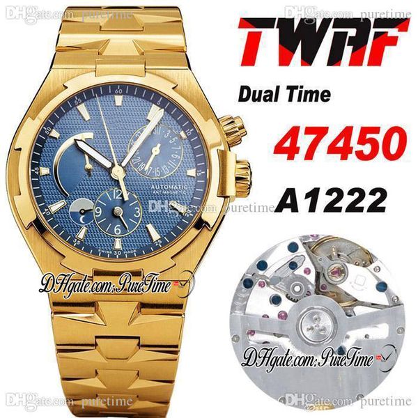 twaf overseas dual time 47450 a1222 automatic mens watch 18k yellow gold power reserve blue dial stick stainless steel bracelet super editio, Slivery;brown
twaf overseas dual time 47450 a1222 automatic mens watch 18k yellow gold power reserve blue dial stick stainless steel bracelet super editio, Slivery;brown