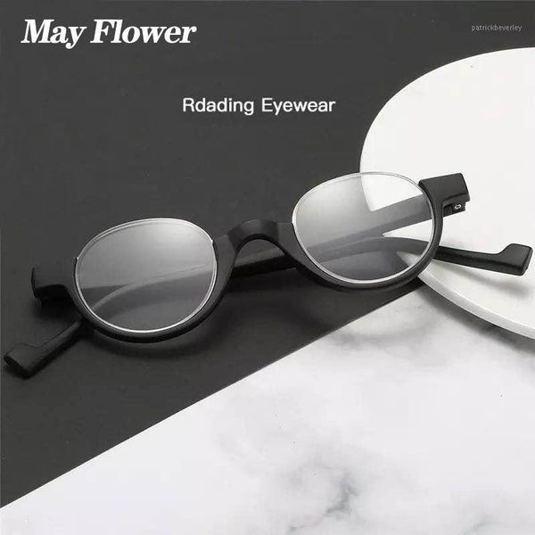 may flower round shape reading glasses half frame lenses presbyopia eyewear optical for men&women+1+1.5+2 sunglasses, White;black
may flower round shape reading glasses half frame lenses presbyopia eyewear optical for men&women+1+1.5+2 sunglasses, White;black