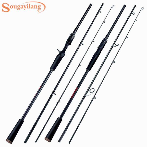 sougayilang fishing rod 1.8m 2.1m 2.4m 3-sections casting/spinning bait 7-40g carbon fiber rod ultra light travel carp tackle
sougayilang fishing rod 1.8m 2.1m 2.4m 3-sections casting/spinning bait 7-40g carbon fiber rod ultra light travel carp tackle