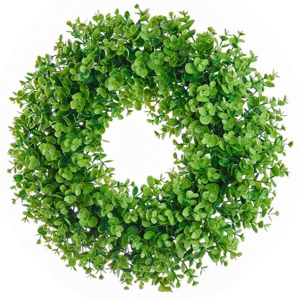 decorative flowers & wreaths artificial green leaves wreath eucalyptus milano grass wreath- 17 inch fake outdoor for front doo
decorative flowers & wreaths artificial green leaves wreath eucalyptus milano grass wreath- 17 inch fake outdoor for front doo