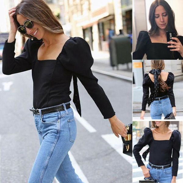lolita style womens blouse long puff sleeve summer elegance square neck loose ladies women's blouses & shirts, White
lolita style womens blouse long puff sleeve summer elegance square neck loose ladies women's blouses & shirts, White