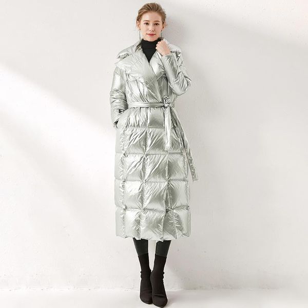 men's down & parkas silver jacket female european and american high-end loose big yards bind over-the-knee white duck, Black
men's down & parkas silver jacket female european and american high-end loose big yards bind over-the-knee white duck, Black