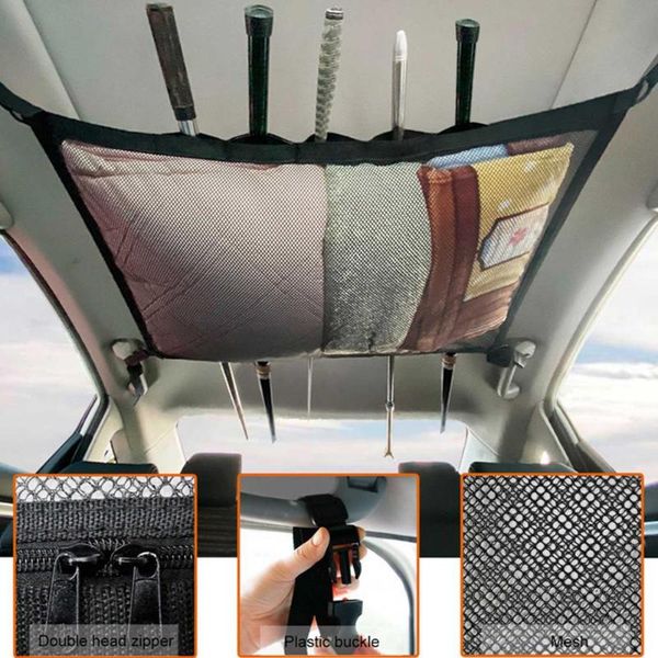 car organizer ceiling cargo net pocket roof long trip storage bag tent putting quilt children's toy sundries interior accessorie
car organizer ceiling cargo net pocket roof long trip storage bag tent putting quilt children's toy sundries interior accessorie
