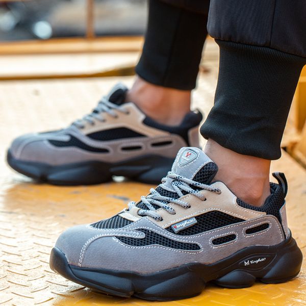 2021 indestructible sneakers male work shoes fashion safety shoes men anti-smash anti-puncture work boots men industrial shoes, Black
2021 indestructible sneakers male work shoes fashion safety shoes men anti-smash anti-puncture work boots men industrial shoes, Black