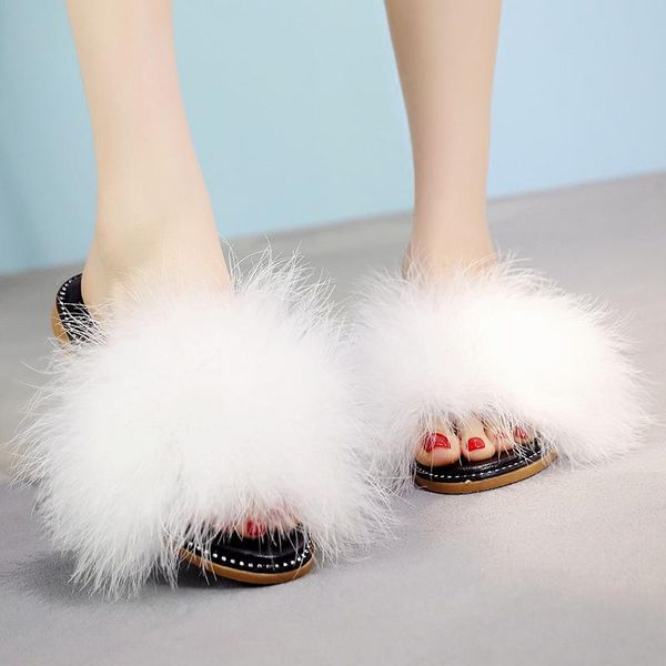 slippers 2021 fur women feathers home fluffy sliders comfort with fashion shoes furry summer slip on female slides flats, Black
slippers 2021 fur women feathers home fluffy sliders comfort with fashion shoes furry summer slip on female slides flats, Black