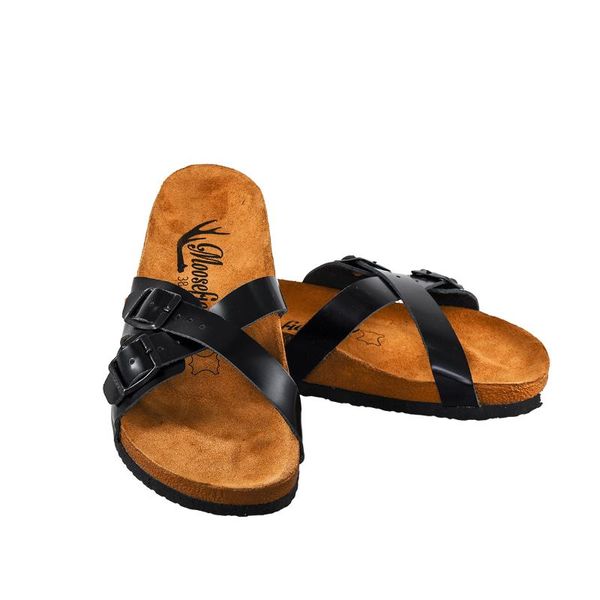 moosefield open-toed women's genuine leather slippers md-47mmf spring summer season 2021 new design, Black
moosefield open-toed women's genuine leather slippers md-47mmf spring summer season 2021 new design, Black