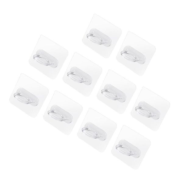 hooks & rails 1 set 10pcs bathroom drilling self-adhesive storage (transparent)
hooks & rails 1 set 10pcs bathroom drilling self-adhesive storage (transparent)