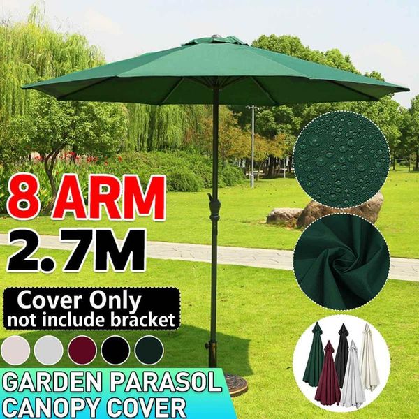 shade 2.7m 6/8 bones garden parasol canopy cover waterproof anti uv outdoor umbrella patio awning sun shelter no bracket
shade 2.7m 6/8 bones garden parasol canopy cover waterproof anti uv outdoor umbrella patio awning sun shelter no bracket