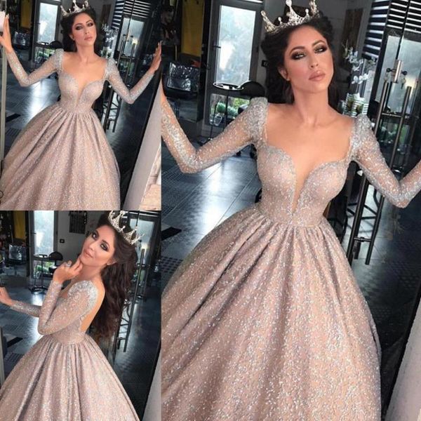 party dresses vintage long sleeve prom 2021 scoop neck lace evening gowns floor length formal dress, White;black
party dresses vintage long sleeve prom 2021 scoop neck lace evening gowns floor length formal dress, White;black