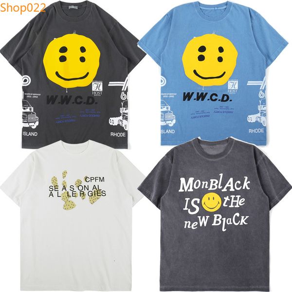 2021 new camisa manga curta popular de kanye west hip-hop cpmf masculino feminino alta correspondncia smiley impresso algodo solto t f1m1, Black
2021 new camisa manga curta popular de kanye west hip-hop cpmf masculino feminino alta correspondncia smiley impresso algodo solto t f1m1, Black