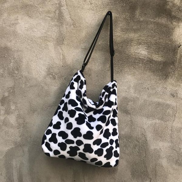 evening bags teenager casual leisure faux fur cow pattern roomy hobo handbag female winter fluffy cute sweet japanese fashion shoulder bag
evening bags teenager casual leisure faux fur cow pattern roomy hobo handbag female winter fluffy cute sweet japanese fashion shoulder bag