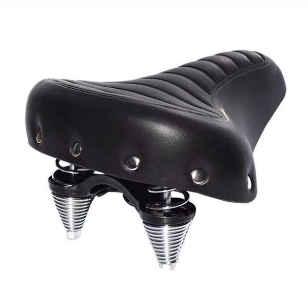 bike saddles soft wide thicken bicycle saddle comfortable seat vintage white black leather pad spring shockproof cycling parts
bike saddles soft wide thicken bicycle saddle comfortable seat vintage white black leather pad spring shockproof cycling parts