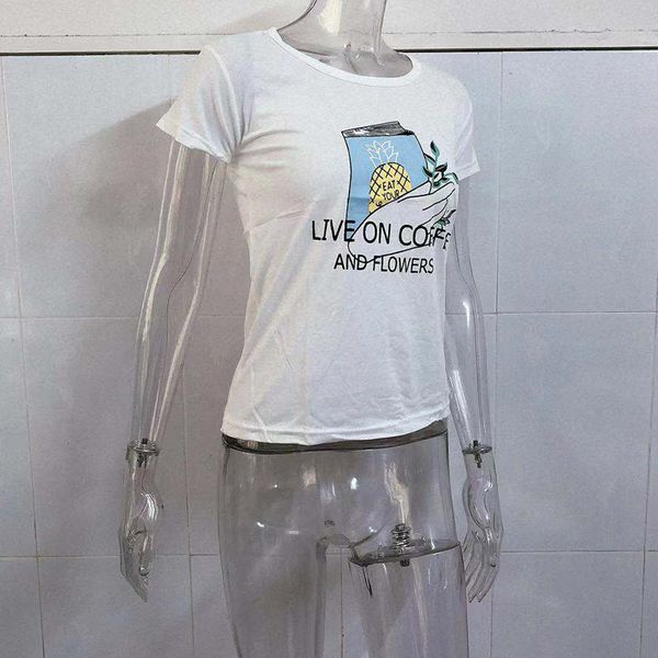 2020 women fashion white pattern print t shirt summer cotton short sleeve o-neck tshirt slim waist streetwear t shirts
2020 women fashion white pattern print t shirt summer cotton short sleeve o-neck tshirt slim waist streetwear t shirts