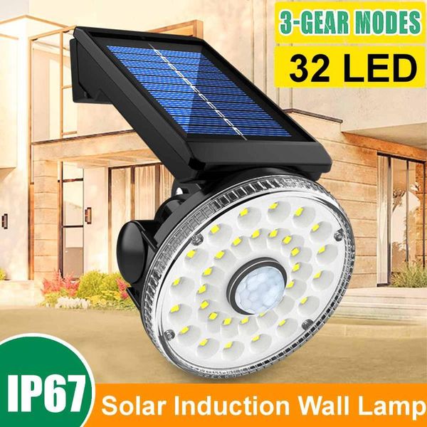32led solar light 3 modes pir motion sensor detection wall lamp solar porch street lamp waterproof outdoor lighting
32led solar light 3 modes pir motion sensor detection wall lamp solar porch street lamp waterproof outdoor lighting