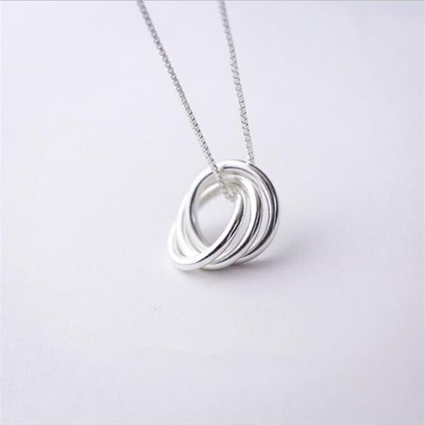 pendant necklaces 2021 collares kolye korean fashion genuine tricyclic chain necklace for women jewelry, Silver
pendant necklaces 2021 collares kolye korean fashion genuine tricyclic chain necklace for women jewelry, Silver