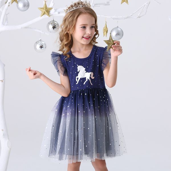 dxton girls clothes new summer princess dresses flying sleeve kids dress unicorn party girls dresses children clothing 3-8y 210225, Red;yellow
dxton girls clothes new summer princess dresses flying sleeve kids dress unicorn party girls dresses children clothing 3-8y 210225, Red;yellow