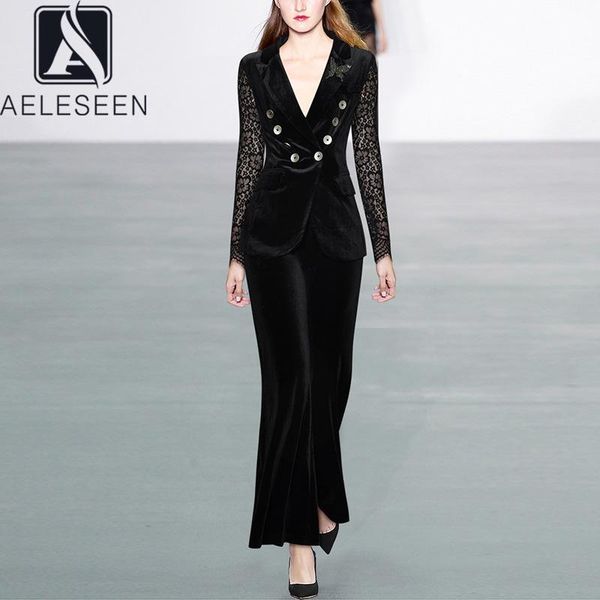 women's two piece pants aeleseen runway fashion 2 pieces velvet sets black office ladies beading lace patchwork blazer+ full-lenght, White
women's two piece pants aeleseen runway fashion 2 pieces velvet sets black office ladies beading lace patchwork blazer+ full-lenght, White