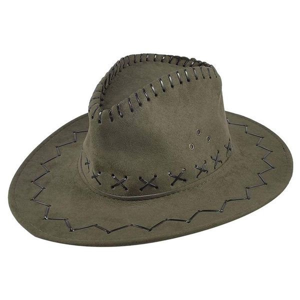 cloches adjustable chin strap faux leather cowboy hat army green for man, Blue;gray
cloches adjustable chin strap faux leather cowboy hat army green for man, Blue;gray