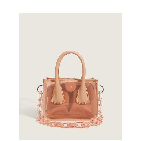 evening bags women's handbag acrylic chain lady shoulder bag fashion pvc crossbody transparent female son-mother tote
evening bags women's handbag acrylic chain lady shoulder bag fashion pvc crossbody transparent female son-mother tote