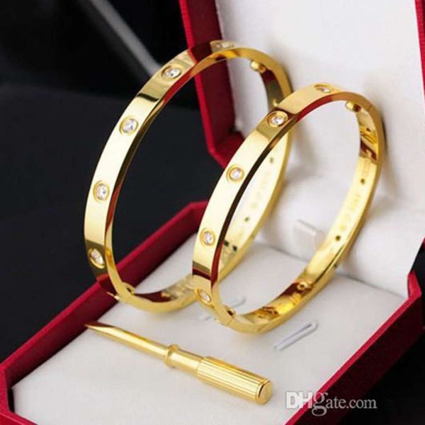 bracelet fashion silver ladies rose gold lady screw men screwdriver diamond luxury designer jewelry womens mens bracelets bangle box need ex, Black
bracelet fashion silver ladies rose gold lady screw men screwdriver diamond luxury designer jewelry womens mens bracelets bangle box need ex, Black