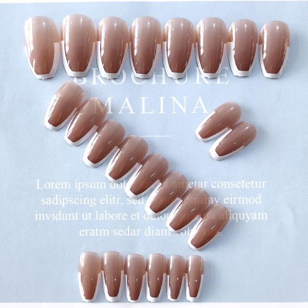 false nails 24pcs nude color nail patch round head glue type removable long paragraph fashion manicure save time, Red;gold
false nails 24pcs nude color nail patch round head glue type removable long paragraph fashion manicure save time, Red;gold