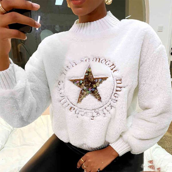 women's hoodies & sweatshirts beige flannel letters print crewneck woman's sweatshirt warm winter sleeve long casual girls designe, Black
women's hoodies & sweatshirts beige flannel letters print crewneck woman's sweatshirt warm winter sleeve long casual girls designe, Black