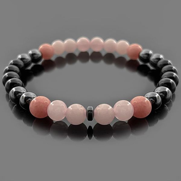 beaded, strands natural stone bracelets for women 6 mm 8 beaded couple pink crystal strawberry black hematite handmade rope
beaded, strands natural stone bracelets for women 6 mm 8 beaded couple pink crystal strawberry black hematite handmade rope