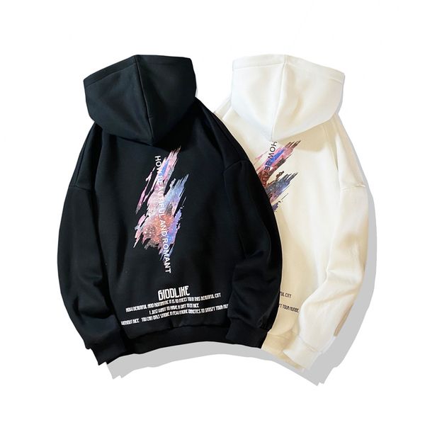 men 2021 new autumn winter cotton print hoodies sweatshirts men casual loose fit polyester hoodies sweatshirts men women, Black
men 2021 new autumn winter cotton print hoodies sweatshirts men casual loose fit polyester hoodies sweatshirts men women, Black