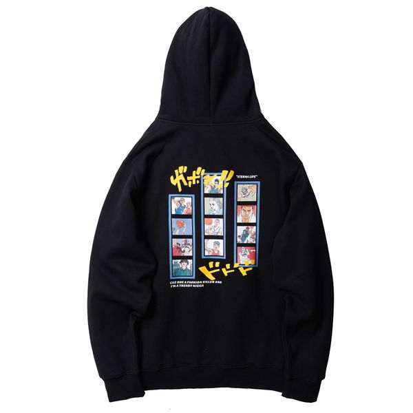 2021 new fashion harajuku cartoon cute pullover japanese streetwear winter kawaii oversized hoodie womens clothing sweatshirts isvn, Black
2021 new fashion harajuku cartoon cute pullover japanese streetwear winter kawaii oversized hoodie womens clothing sweatshirts isvn, Black