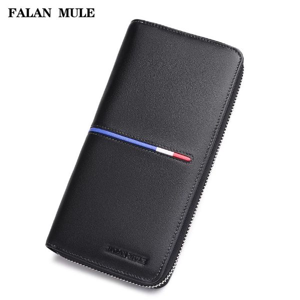 wallets falan mule fashion men genuine leather purse brand business male long zipper wallet clutch, Red;black
wallets falan mule fashion men genuine leather purse brand business male long zipper wallet clutch, Red;black