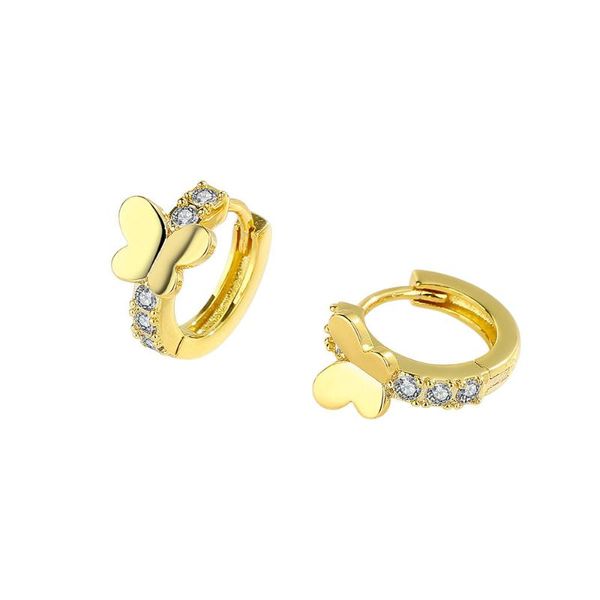 hoop & huggie zircon butterfly earrings cute small for women korean fashion jewelry statement aretes de mujer wholesale, Golden;silver
hoop & huggie zircon butterfly earrings cute small for women korean fashion jewelry statement aretes de mujer wholesale, Golden;silver