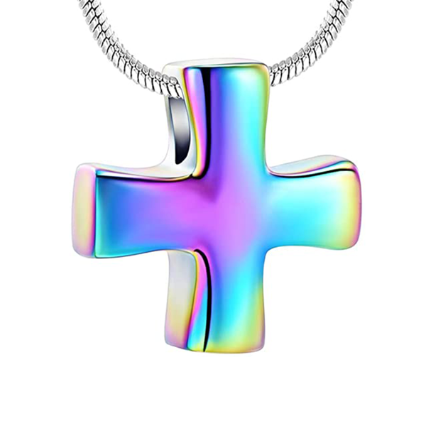pendant necklaces mini cross urn necklace for ashes memorial cremation jewelry women/men, Silver
pendant necklaces mini cross urn necklace for ashes memorial cremation jewelry women/men, Silver